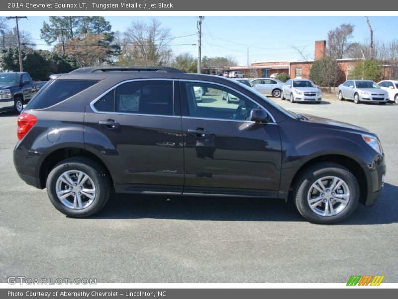 Tungsten Metallic / Jet Black 2014 Chevrolet Equinox LT