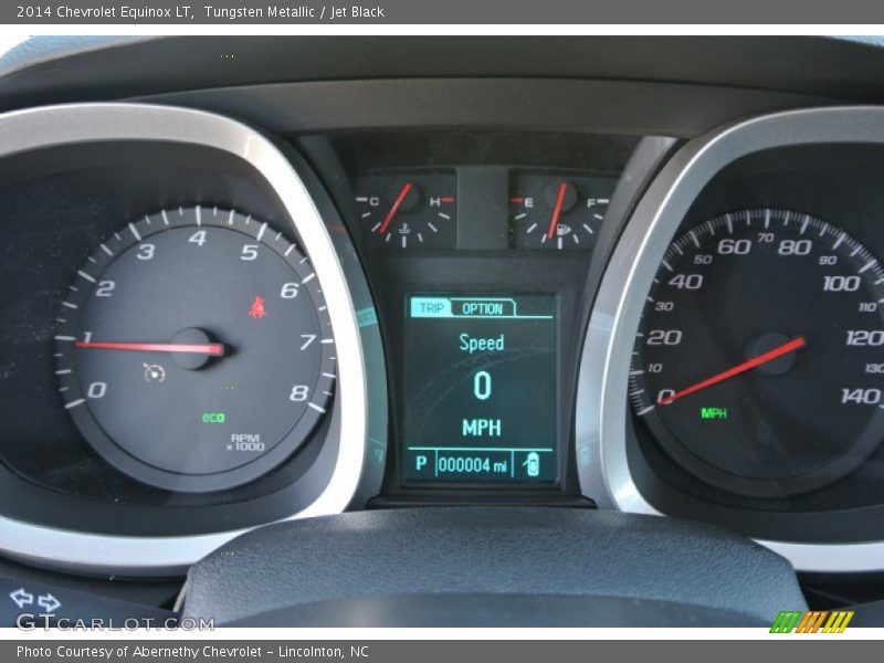 Tungsten Metallic / Jet Black 2014 Chevrolet Equinox LT