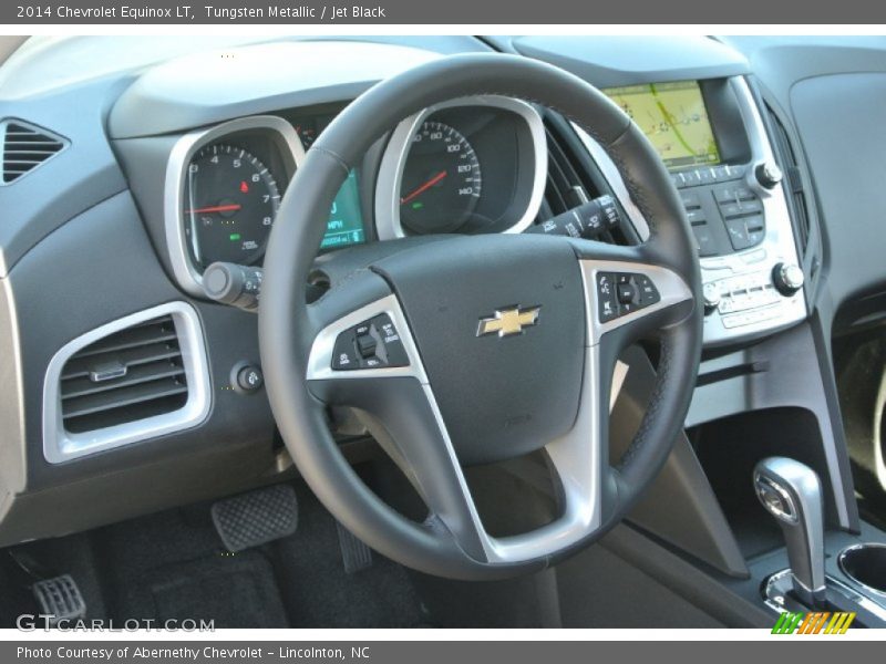 Tungsten Metallic / Jet Black 2014 Chevrolet Equinox LT