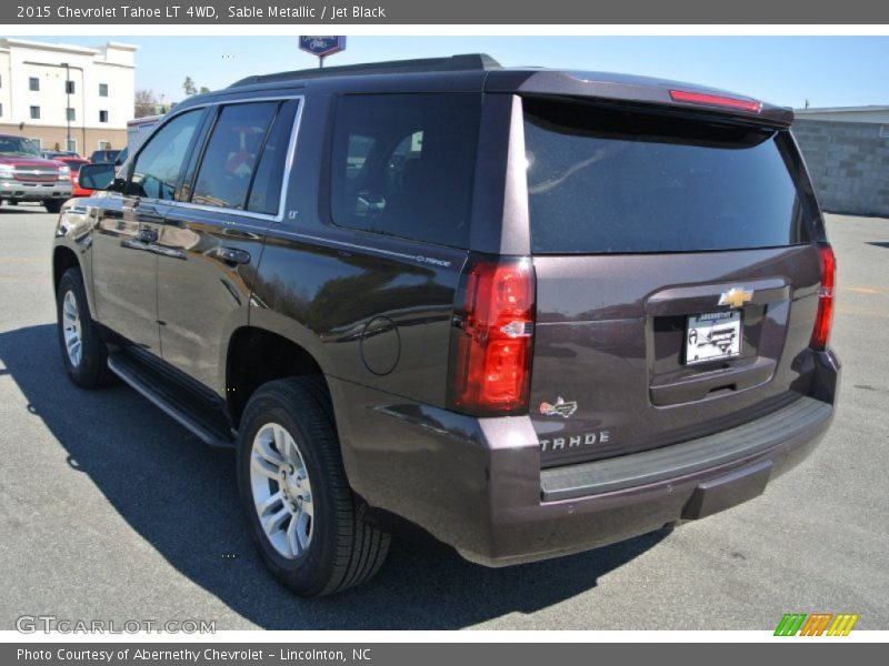 Sable Metallic / Jet Black 2015 Chevrolet Tahoe LT 4WD