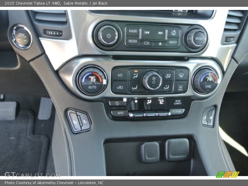 Controls of 2015 Tahoe LT 4WD