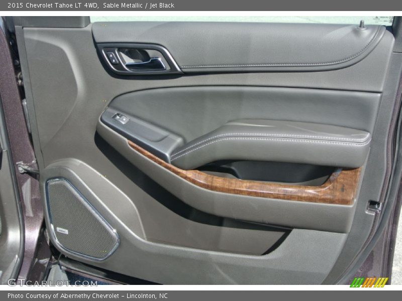 Sable Metallic / Jet Black 2015 Chevrolet Tahoe LT 4WD