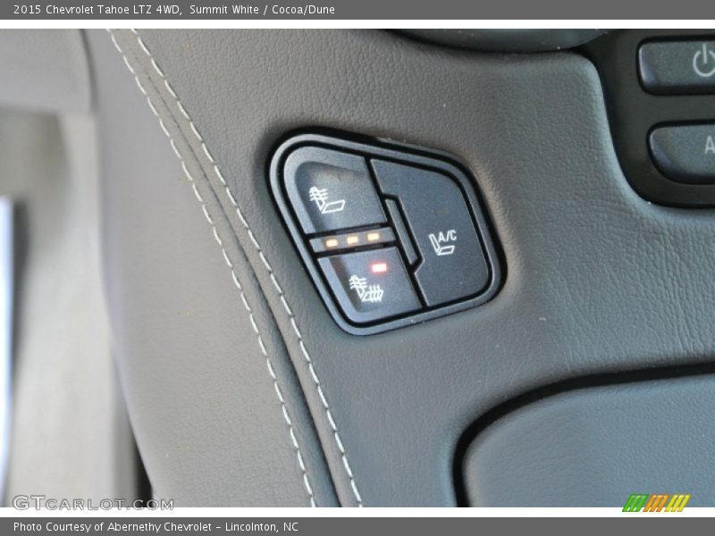 Controls of 2015 Tahoe LTZ 4WD