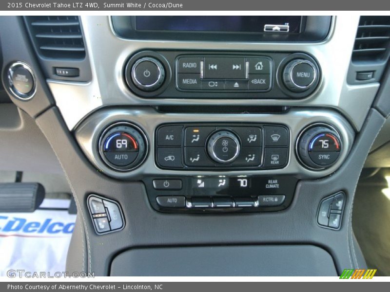 Controls of 2015 Tahoe LTZ 4WD