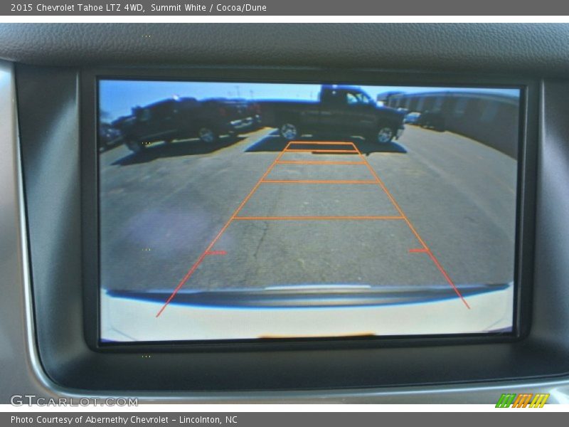 Summit White / Cocoa/Dune 2015 Chevrolet Tahoe LTZ 4WD