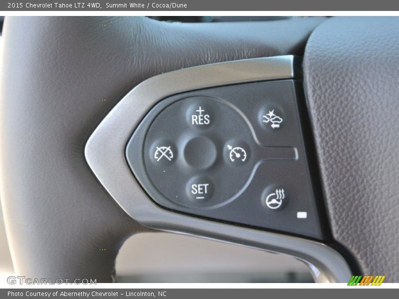 Controls of 2015 Tahoe LTZ 4WD