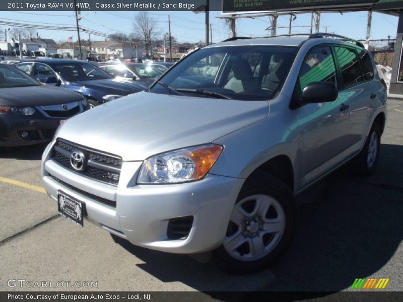 Classic Silver Metallic / Sand Beige 2011 Toyota RAV4 V6 4WD