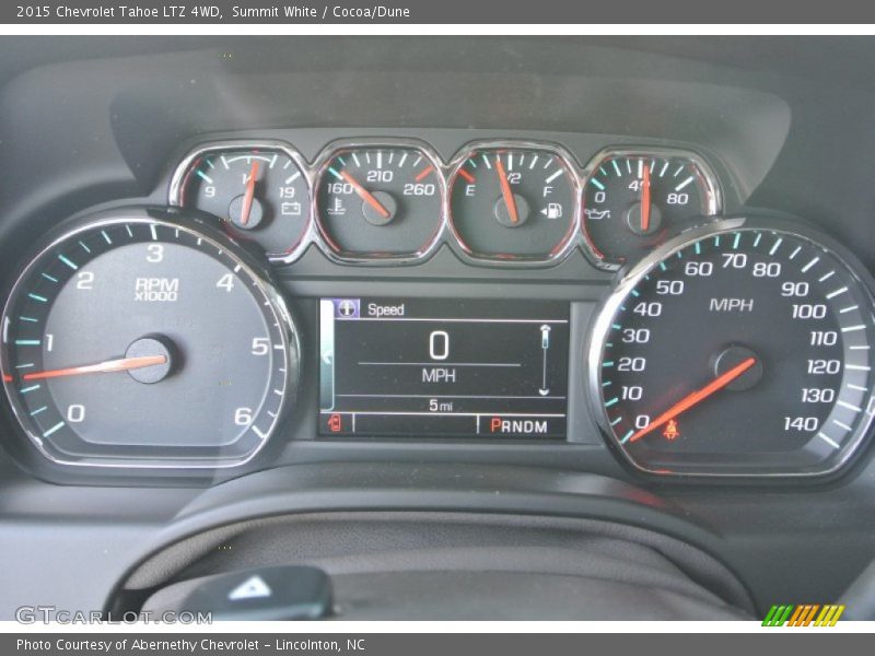  2015 Tahoe LTZ 4WD LTZ 4WD Gauges