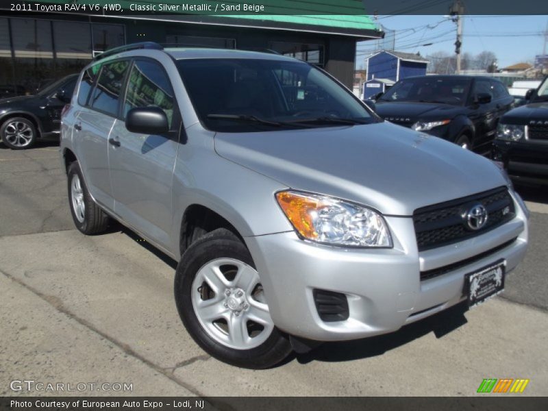 Classic Silver Metallic / Sand Beige 2011 Toyota RAV4 V6 4WD