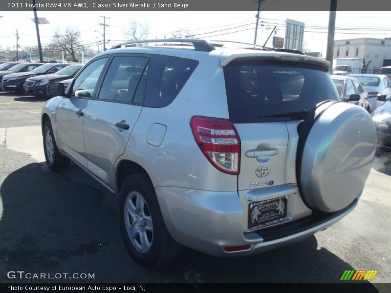 Classic Silver Metallic / Sand Beige 2011 Toyota RAV4 V6 4WD