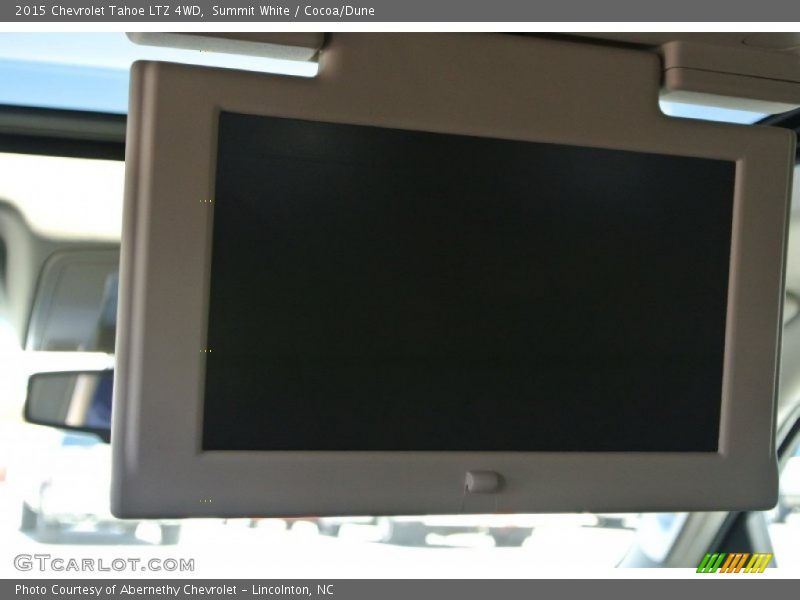 Summit White / Cocoa/Dune 2015 Chevrolet Tahoe LTZ 4WD