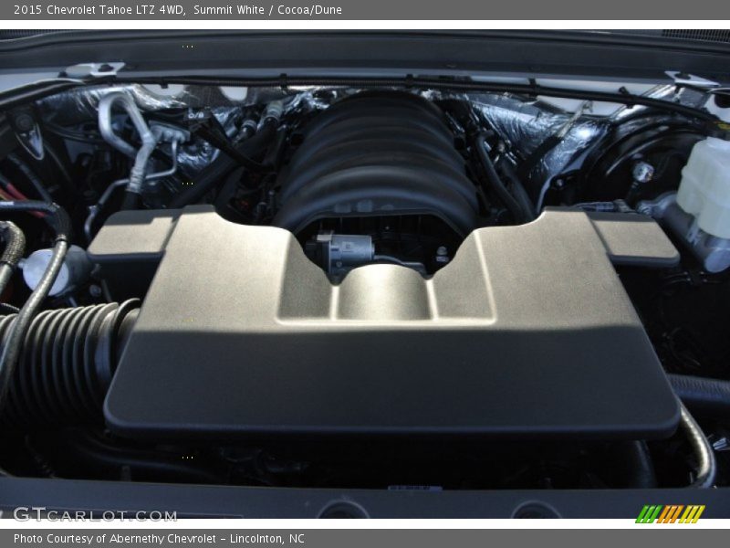 Summit White / Cocoa/Dune 2015 Chevrolet Tahoe LTZ 4WD