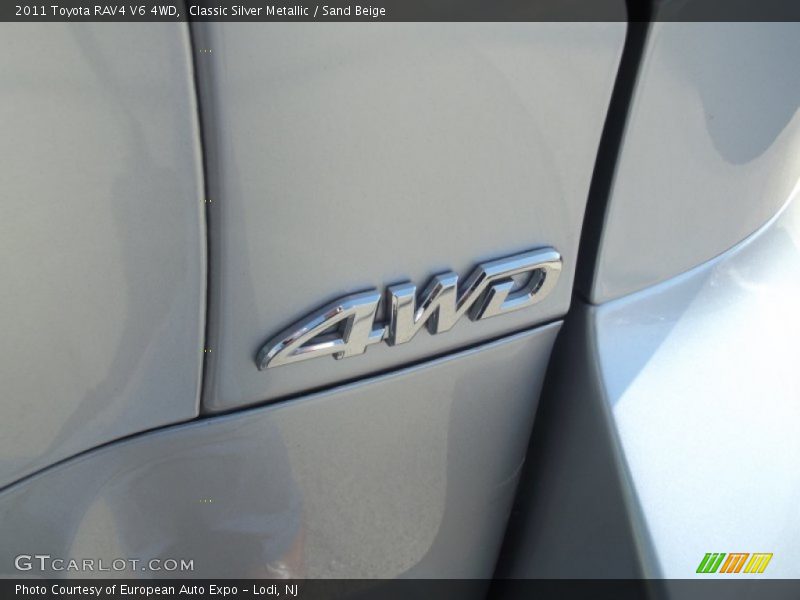 Classic Silver Metallic / Sand Beige 2011 Toyota RAV4 V6 4WD