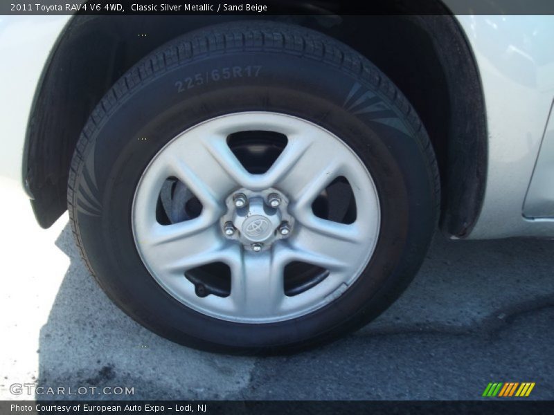 Classic Silver Metallic / Sand Beige 2011 Toyota RAV4 V6 4WD