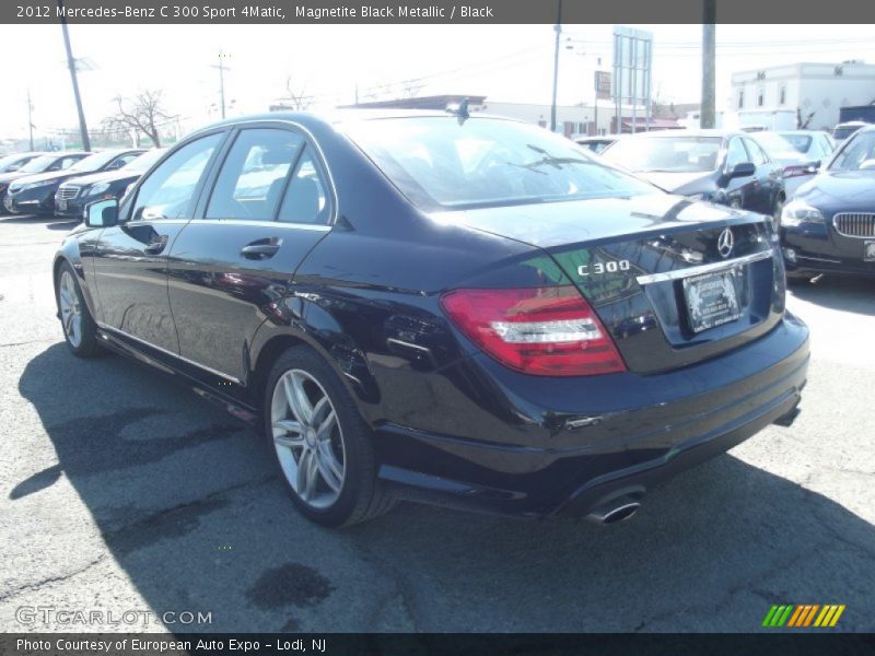 Magnetite Black Metallic / Black 2012 Mercedes-Benz C 300 Sport 4Matic