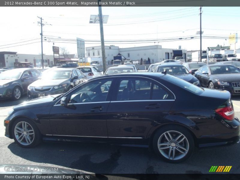 Magnetite Black Metallic / Black 2012 Mercedes-Benz C 300 Sport 4Matic
