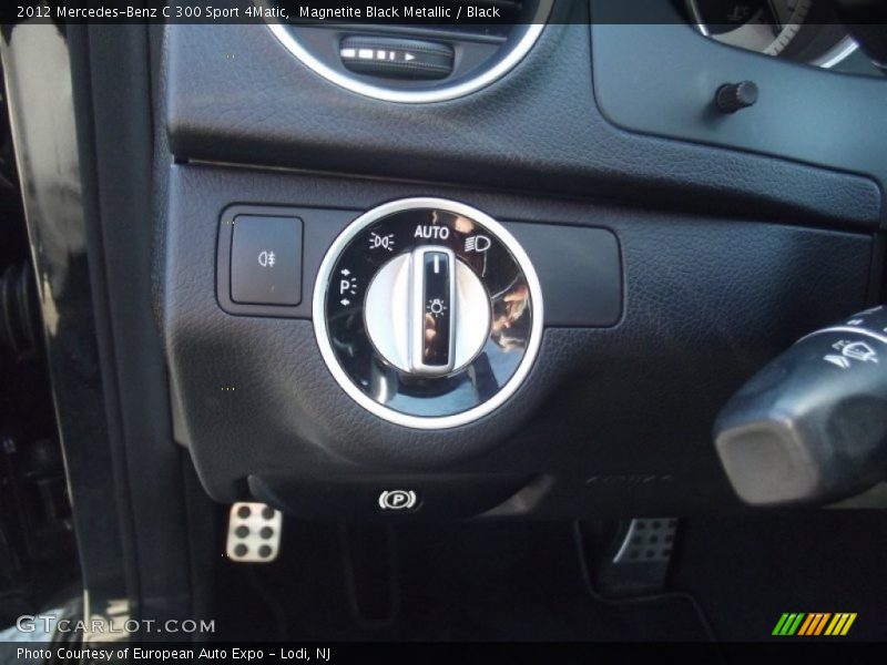 Magnetite Black Metallic / Black 2012 Mercedes-Benz C 300 Sport 4Matic