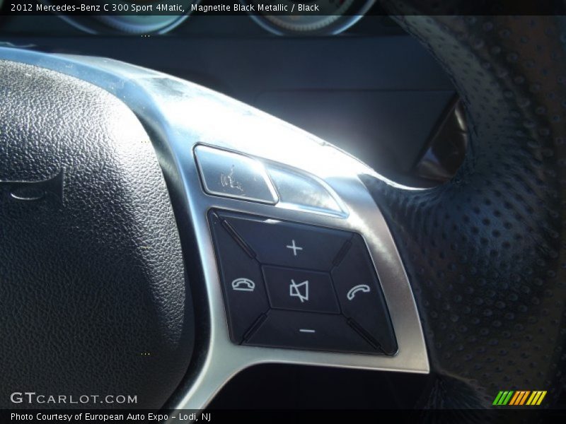 Magnetite Black Metallic / Black 2012 Mercedes-Benz C 300 Sport 4Matic
