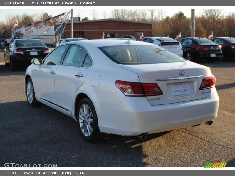 Starfire White Pearl / Parchment 2010 Lexus ES 350