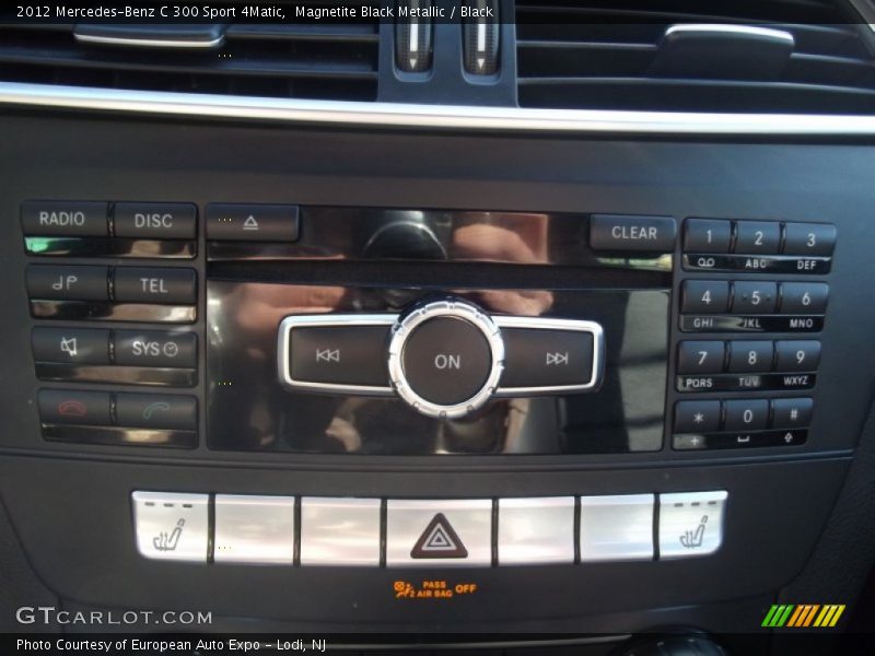Magnetite Black Metallic / Black 2012 Mercedes-Benz C 300 Sport 4Matic