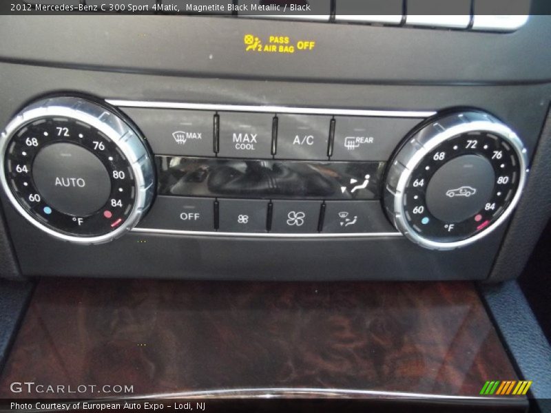 Magnetite Black Metallic / Black 2012 Mercedes-Benz C 300 Sport 4Matic