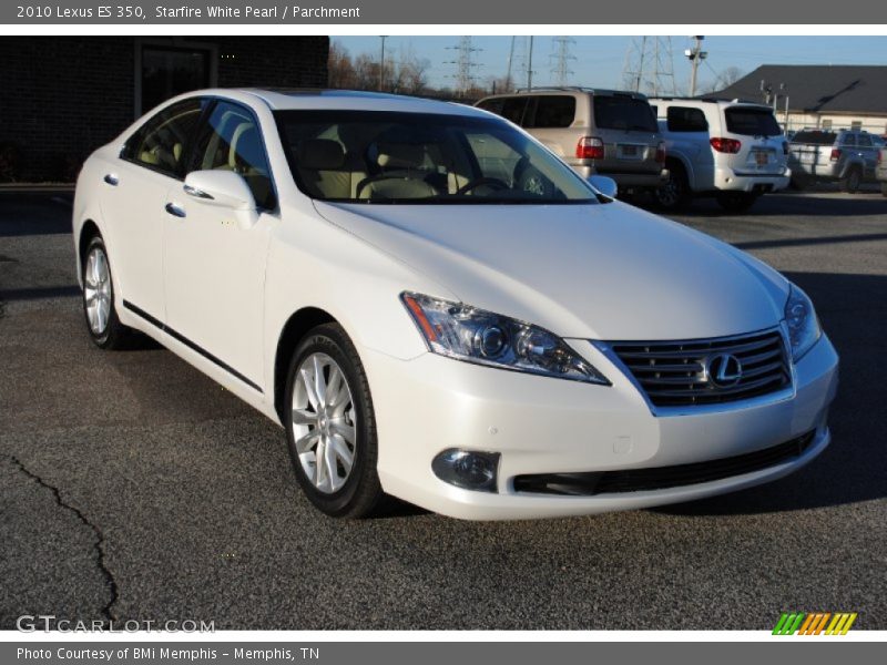 Starfire White Pearl / Parchment 2010 Lexus ES 350