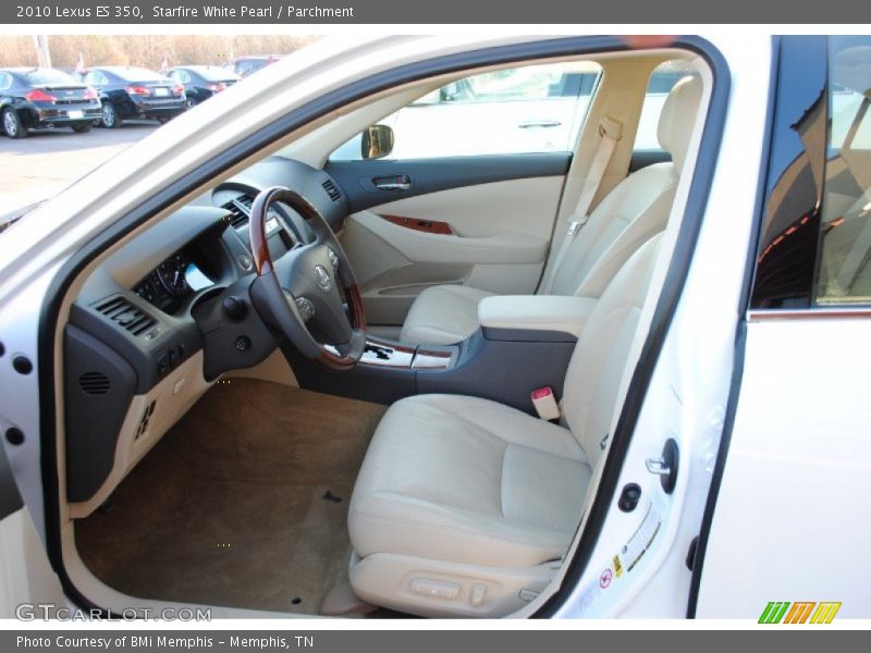 Starfire White Pearl / Parchment 2010 Lexus ES 350