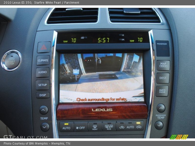 Starfire White Pearl / Parchment 2010 Lexus ES 350