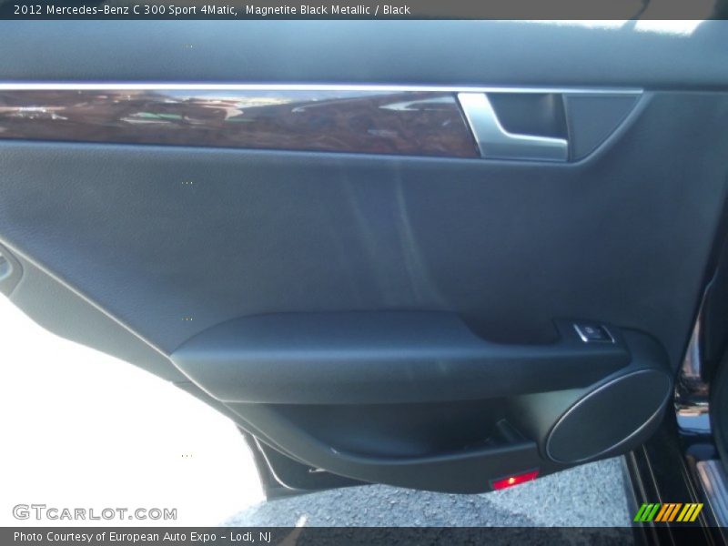 Magnetite Black Metallic / Black 2012 Mercedes-Benz C 300 Sport 4Matic