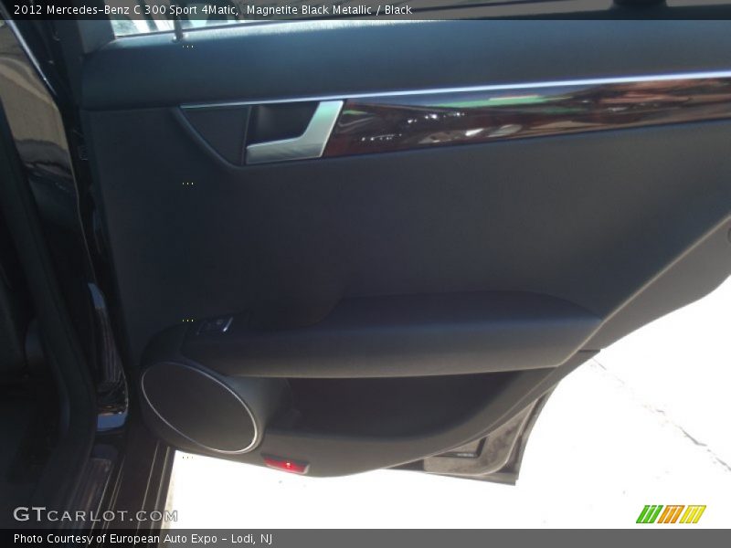 Magnetite Black Metallic / Black 2012 Mercedes-Benz C 300 Sport 4Matic