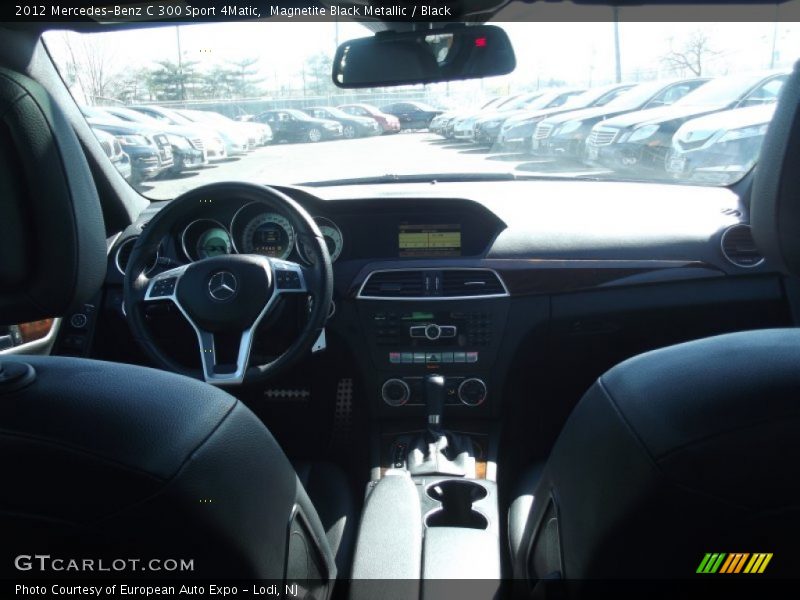 Magnetite Black Metallic / Black 2012 Mercedes-Benz C 300 Sport 4Matic