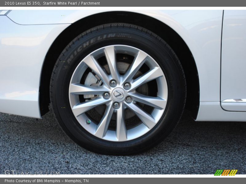 Starfire White Pearl / Parchment 2010 Lexus ES 350