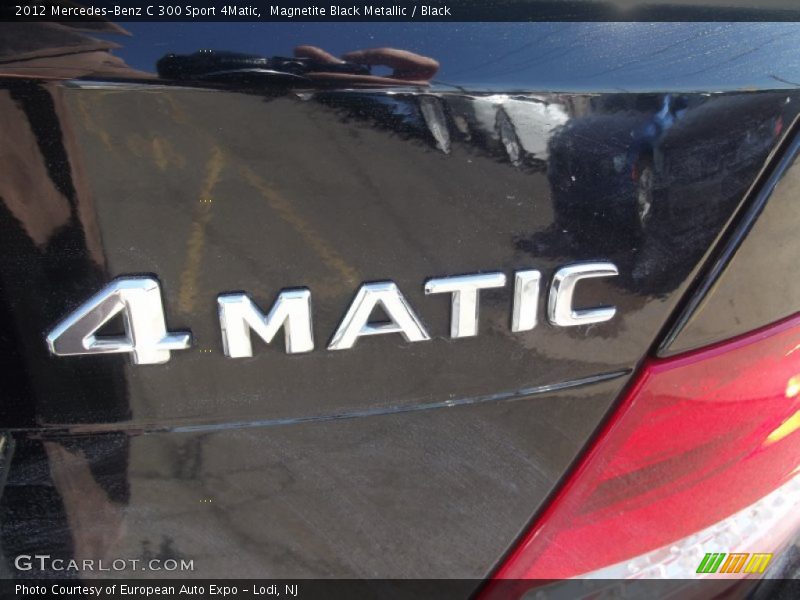 Magnetite Black Metallic / Black 2012 Mercedes-Benz C 300 Sport 4Matic