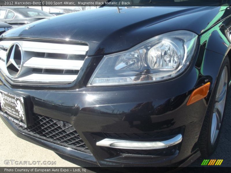 Magnetite Black Metallic / Black 2012 Mercedes-Benz C 300 Sport 4Matic