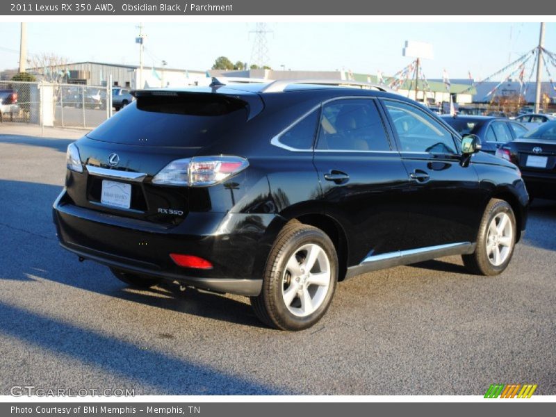 Obsidian Black / Parchment 2011 Lexus RX 350 AWD
