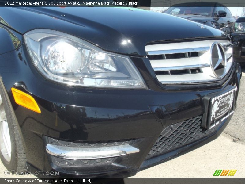 Magnetite Black Metallic / Black 2012 Mercedes-Benz C 300 Sport 4Matic
