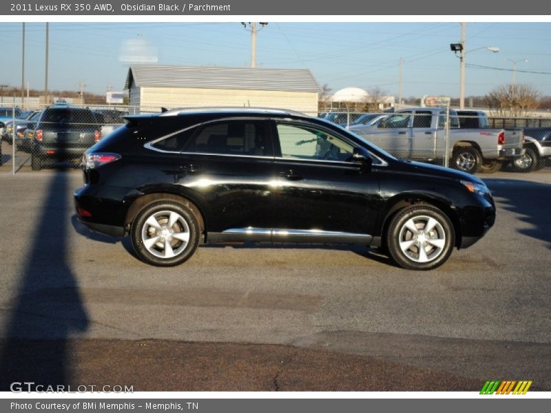 Obsidian Black / Parchment 2011 Lexus RX 350 AWD