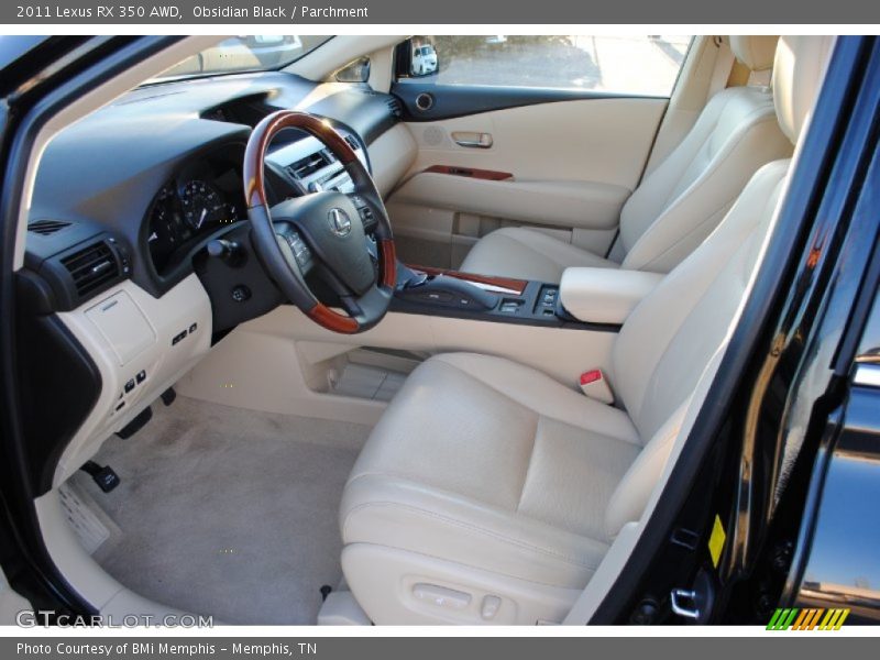 Obsidian Black / Parchment 2011 Lexus RX 350 AWD