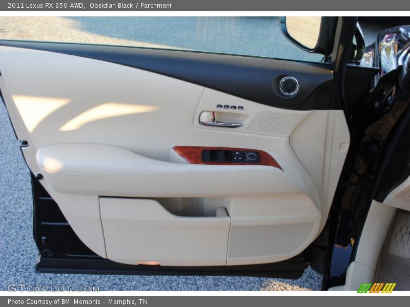 Obsidian Black / Parchment 2011 Lexus RX 350 AWD