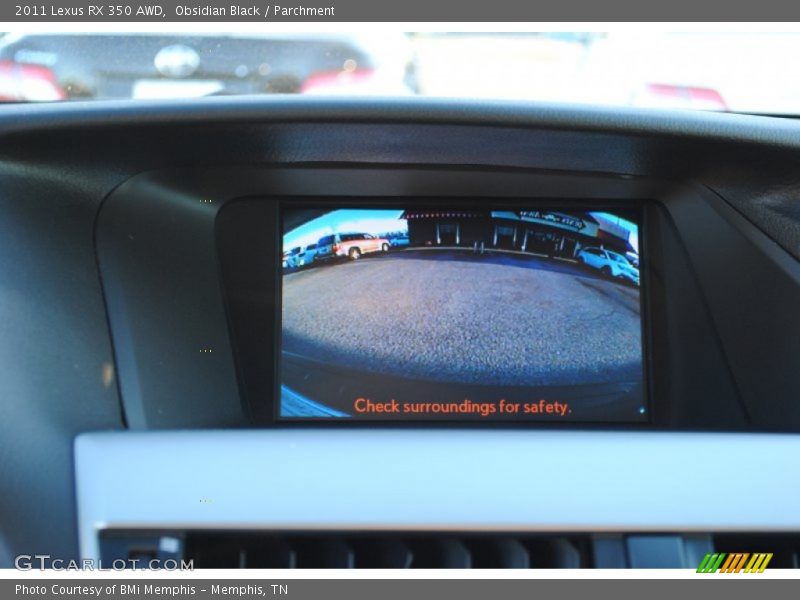 Obsidian Black / Parchment 2011 Lexus RX 350 AWD