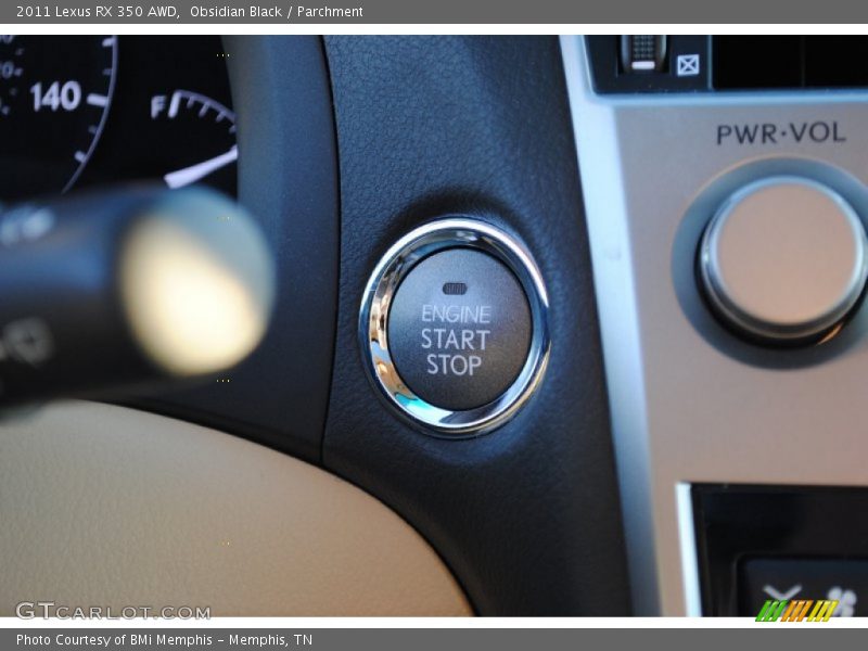 Obsidian Black / Parchment 2011 Lexus RX 350 AWD
