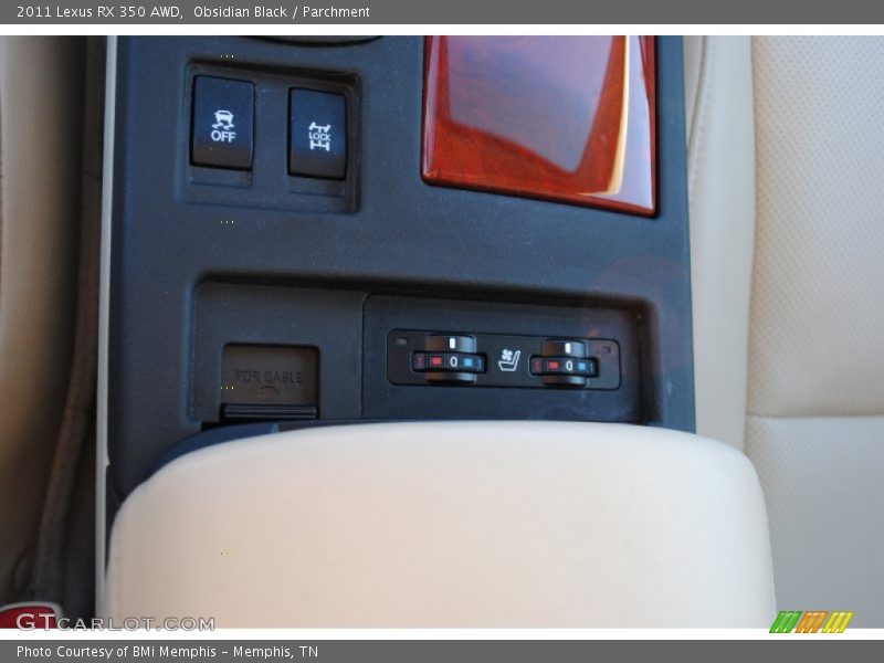 Obsidian Black / Parchment 2011 Lexus RX 350 AWD