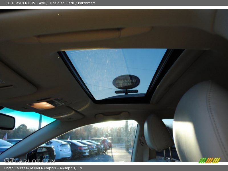 Obsidian Black / Parchment 2011 Lexus RX 350 AWD