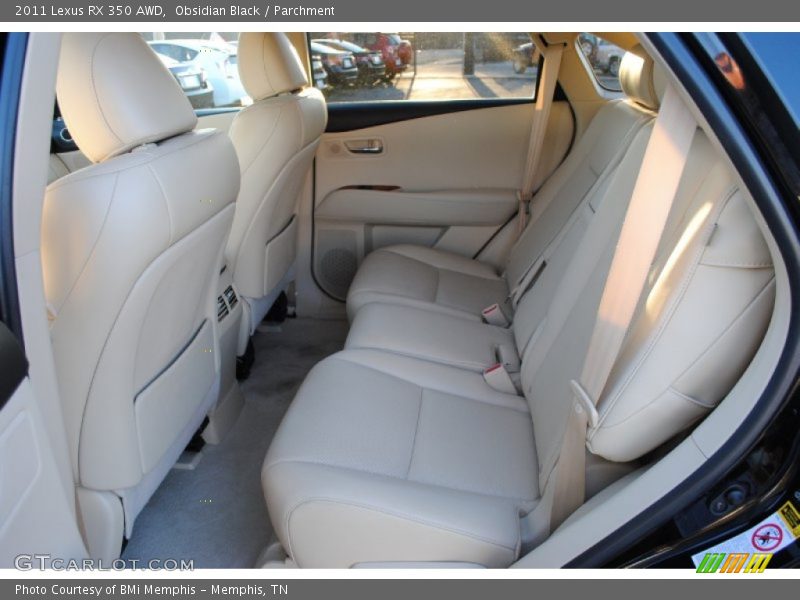 Obsidian Black / Parchment 2011 Lexus RX 350 AWD