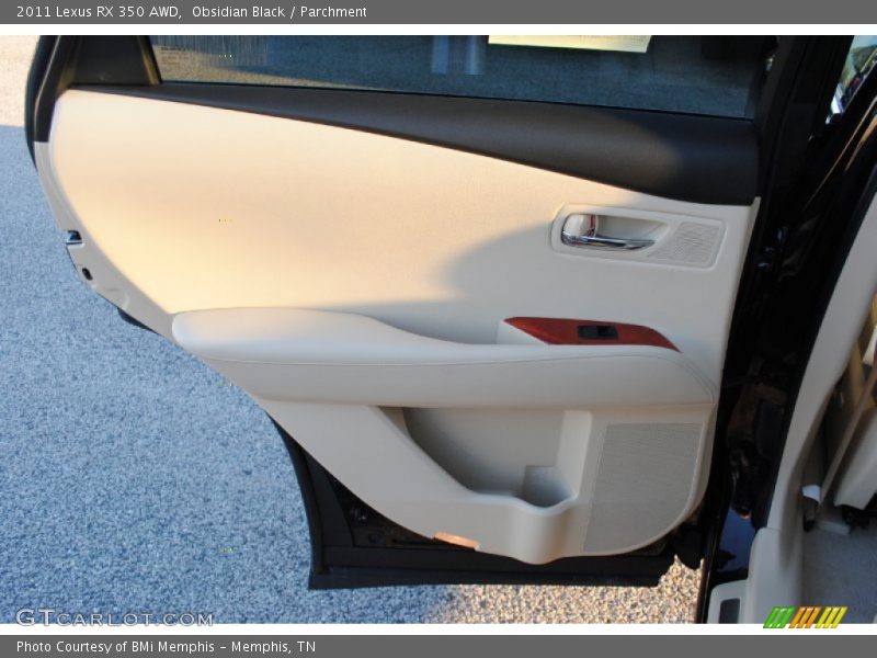 Obsidian Black / Parchment 2011 Lexus RX 350 AWD