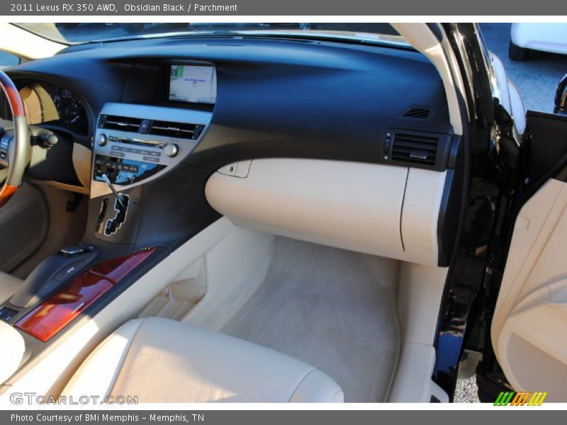 Obsidian Black / Parchment 2011 Lexus RX 350 AWD