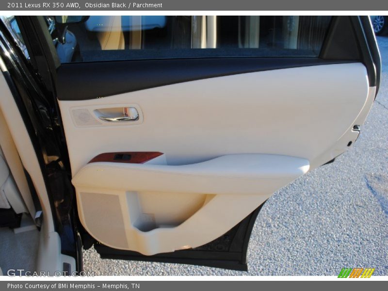 Obsidian Black / Parchment 2011 Lexus RX 350 AWD