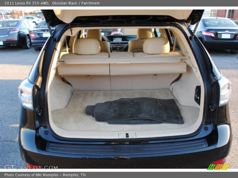 Obsidian Black / Parchment 2011 Lexus RX 350 AWD