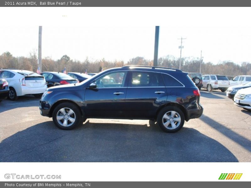Bali Blue Pearl / Taupe 2011 Acura MDX