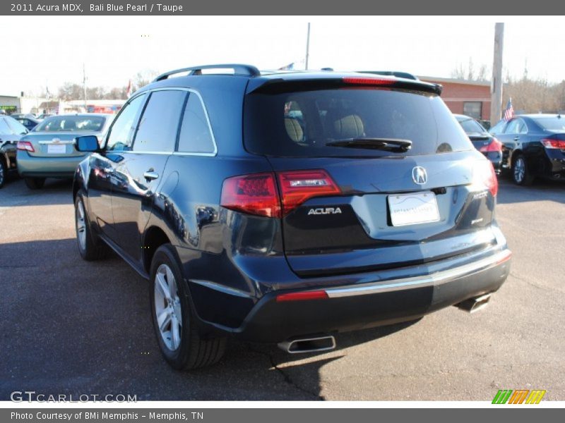 Bali Blue Pearl / Taupe 2011 Acura MDX